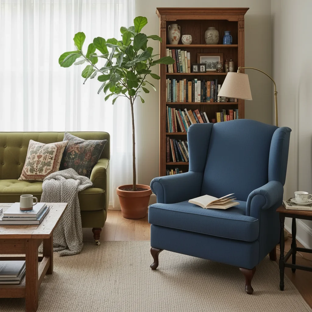 Empty bedroom with clean carpet and walls ready for staging