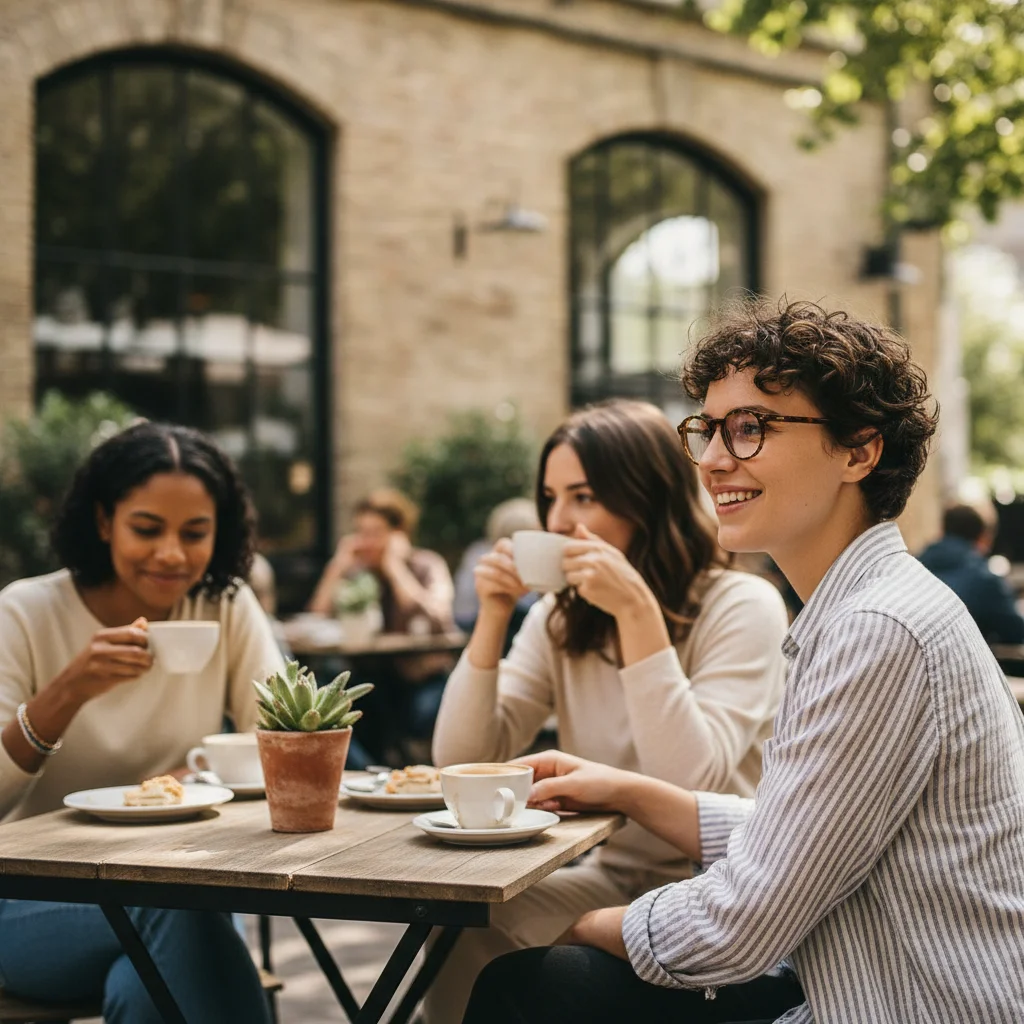Man wearing dark aviator sunglasses against white wall