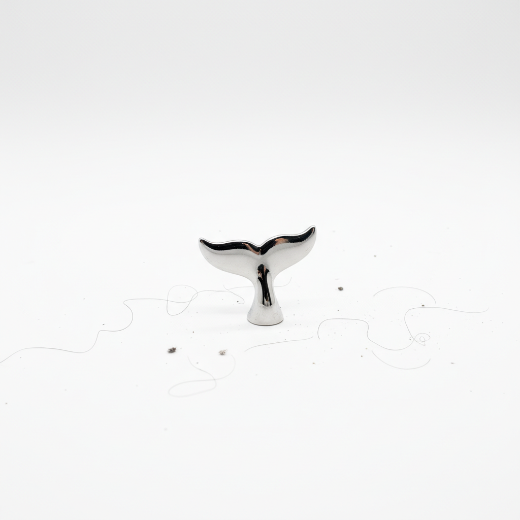 Product photo with pet hairs and dust on the white background