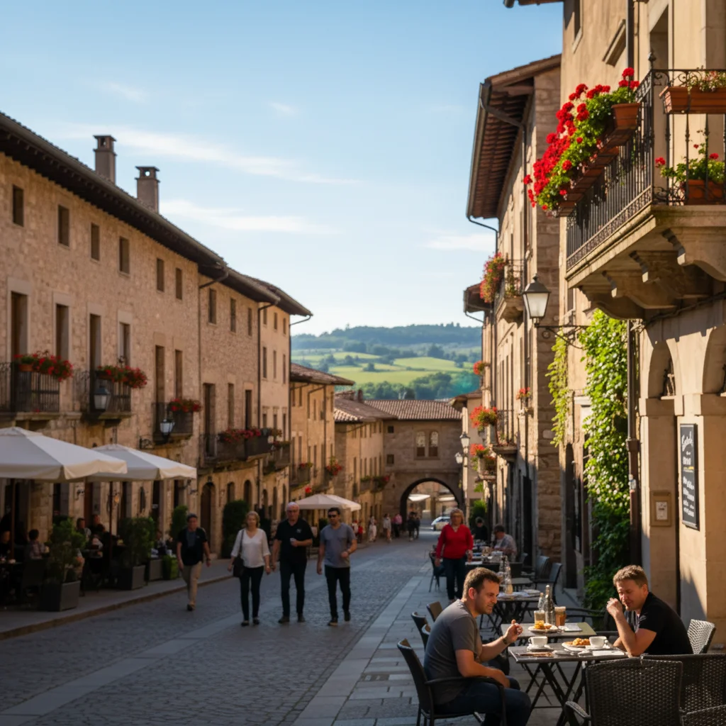 Clean street view with sign removed