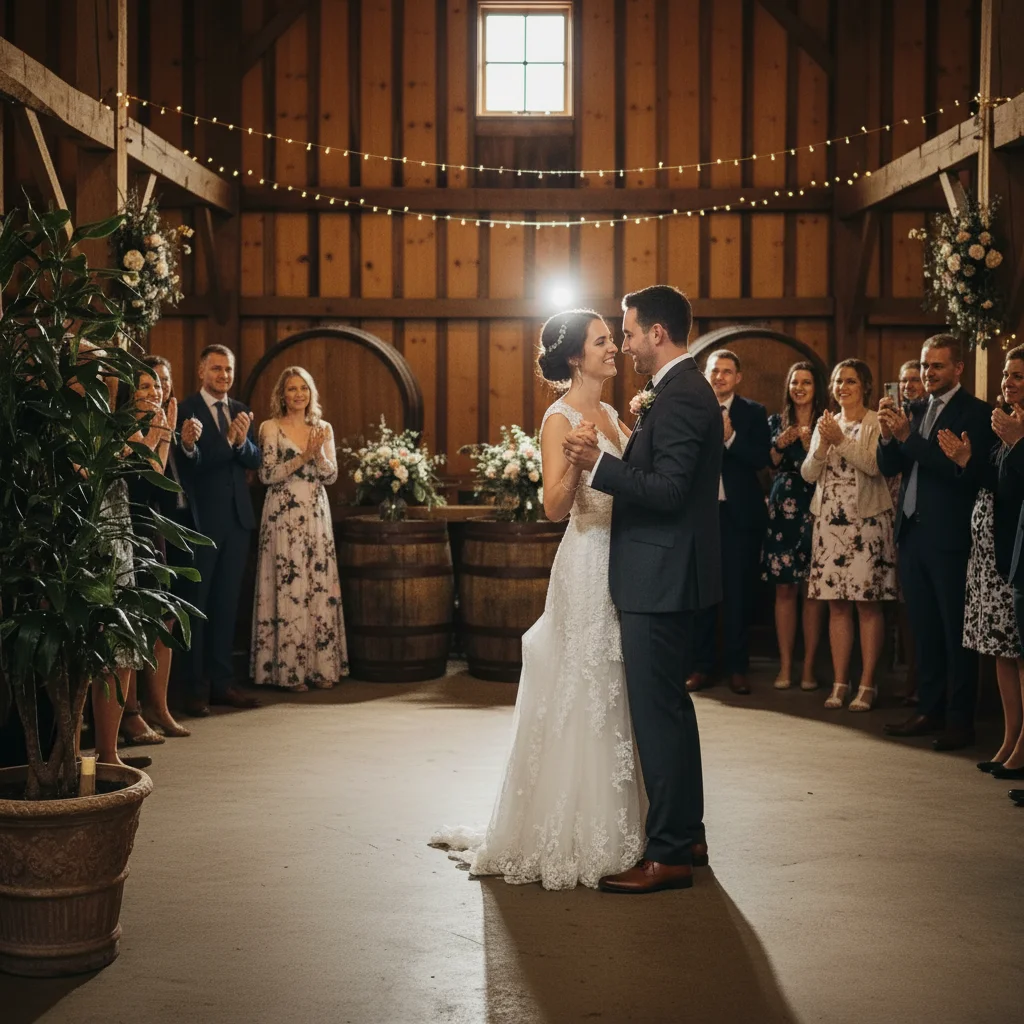 Clean wedding first dance