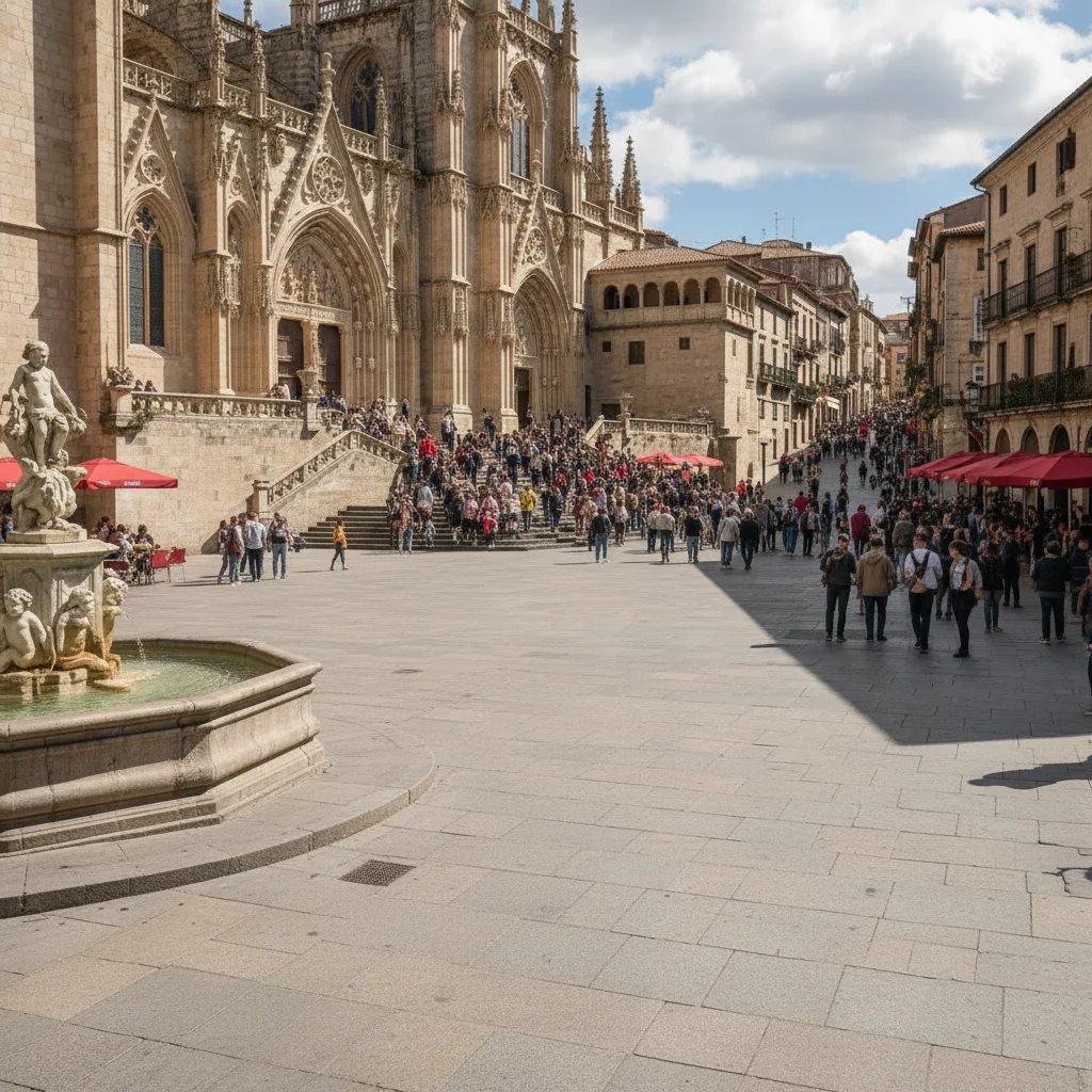 Clean museum gallery with visitors removed and marble floor restored