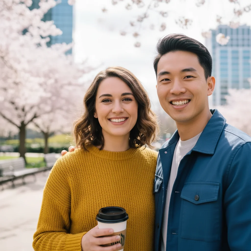 Same man with natural relaxed pleasant expression