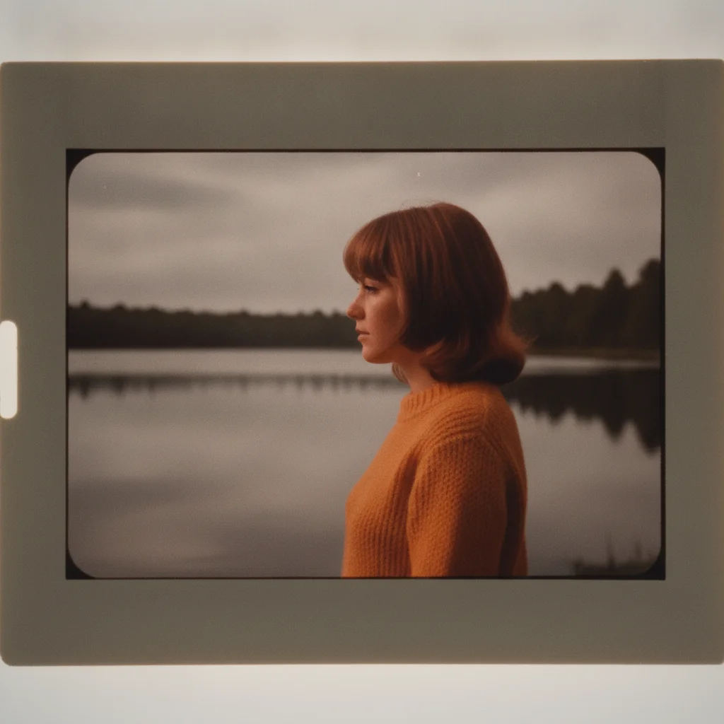 The same slide cleaned of dust, colour-corrected to natural tones, and brightened, the scene unchanged