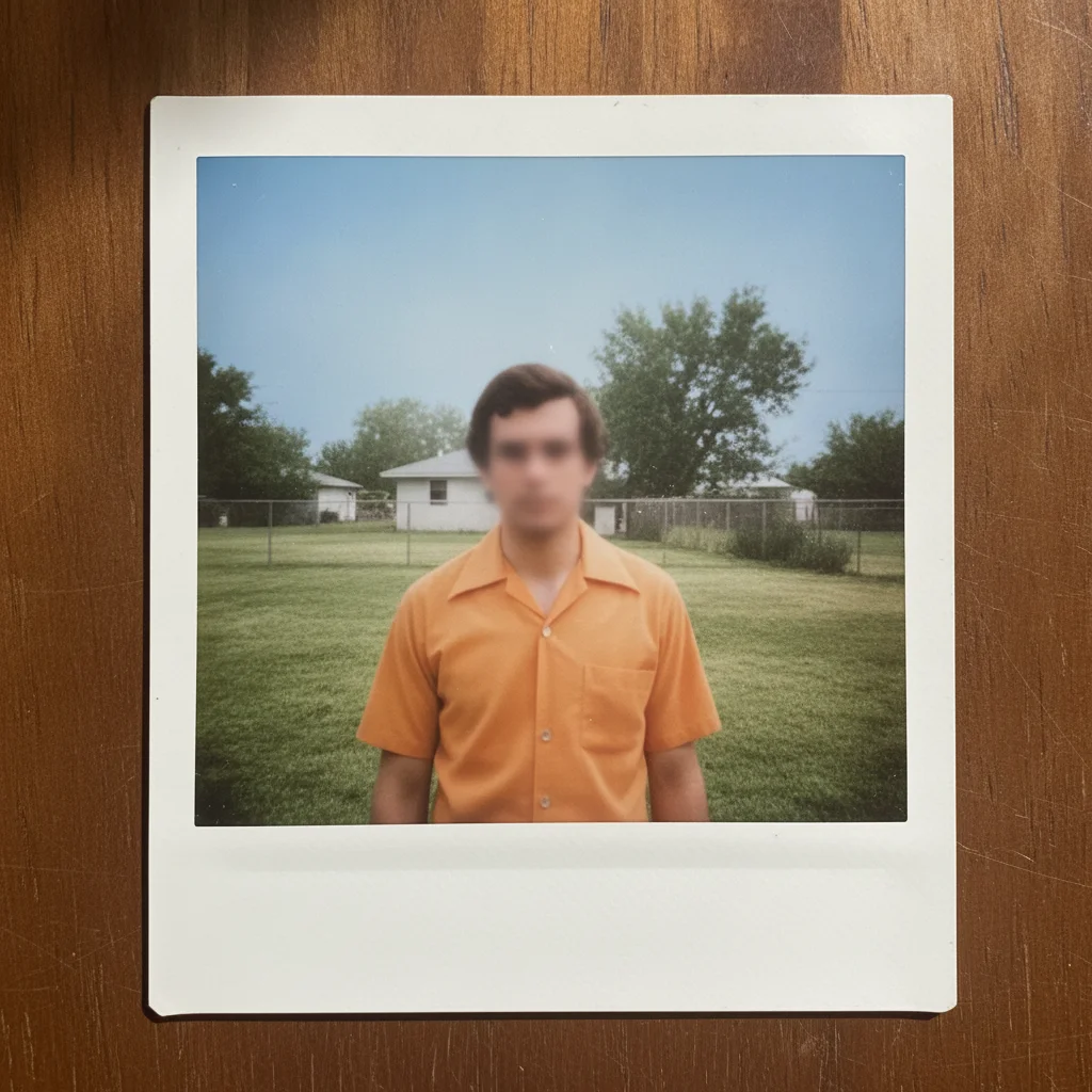 Polaroid restored with the instant-film character kept