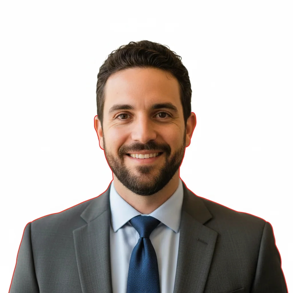 Same student with even, flattering lighting