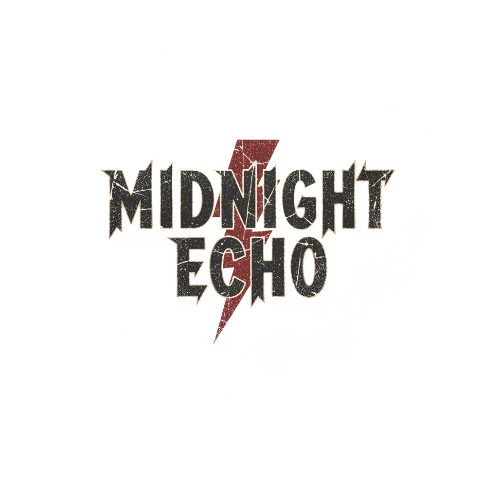 Band logo or graphic to be placed on the black shirt