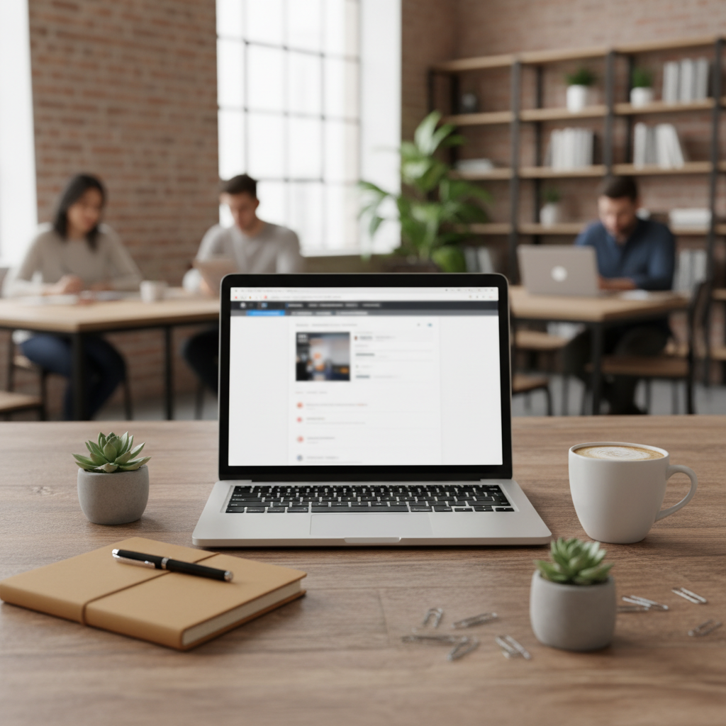 Square photo with subject centered - would be covered by profile pic