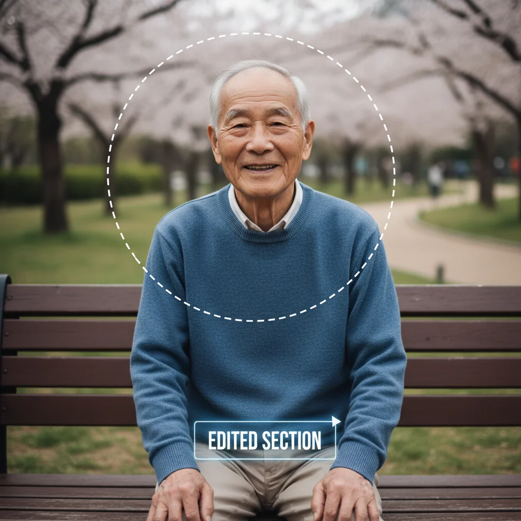 Original photo before show what you would look like at 80 years old