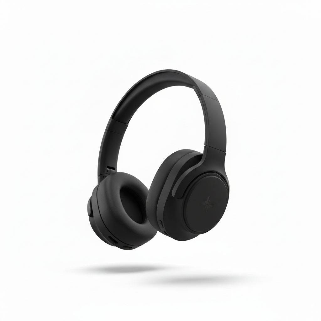 Wide 16:9 thumbnail with product centered and space for graphics